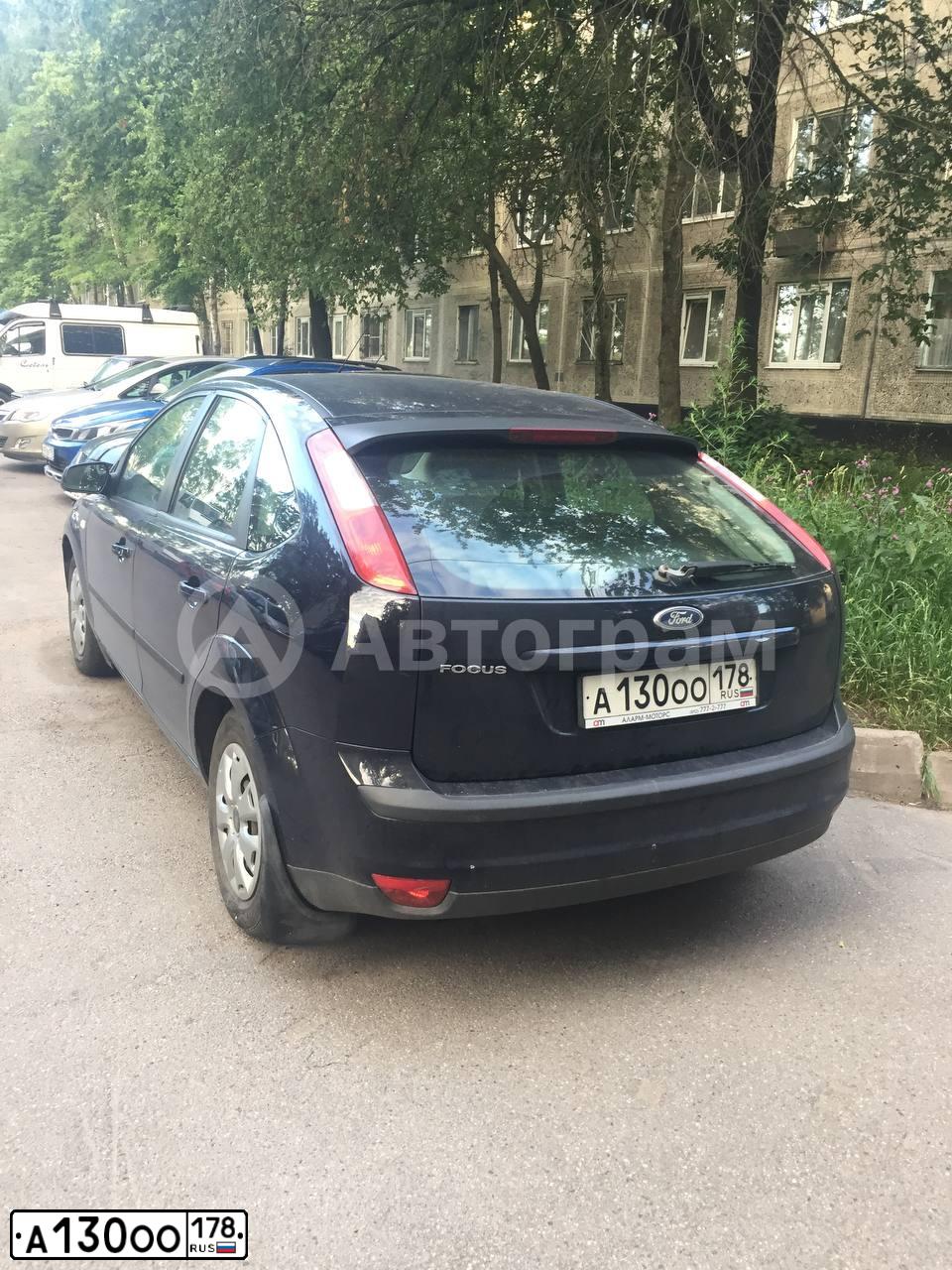 Фото автомобиля FORD FOCUS, 2006 — госномер А757ВВ180. Цвет: ТЕМНО-СИНИЙ