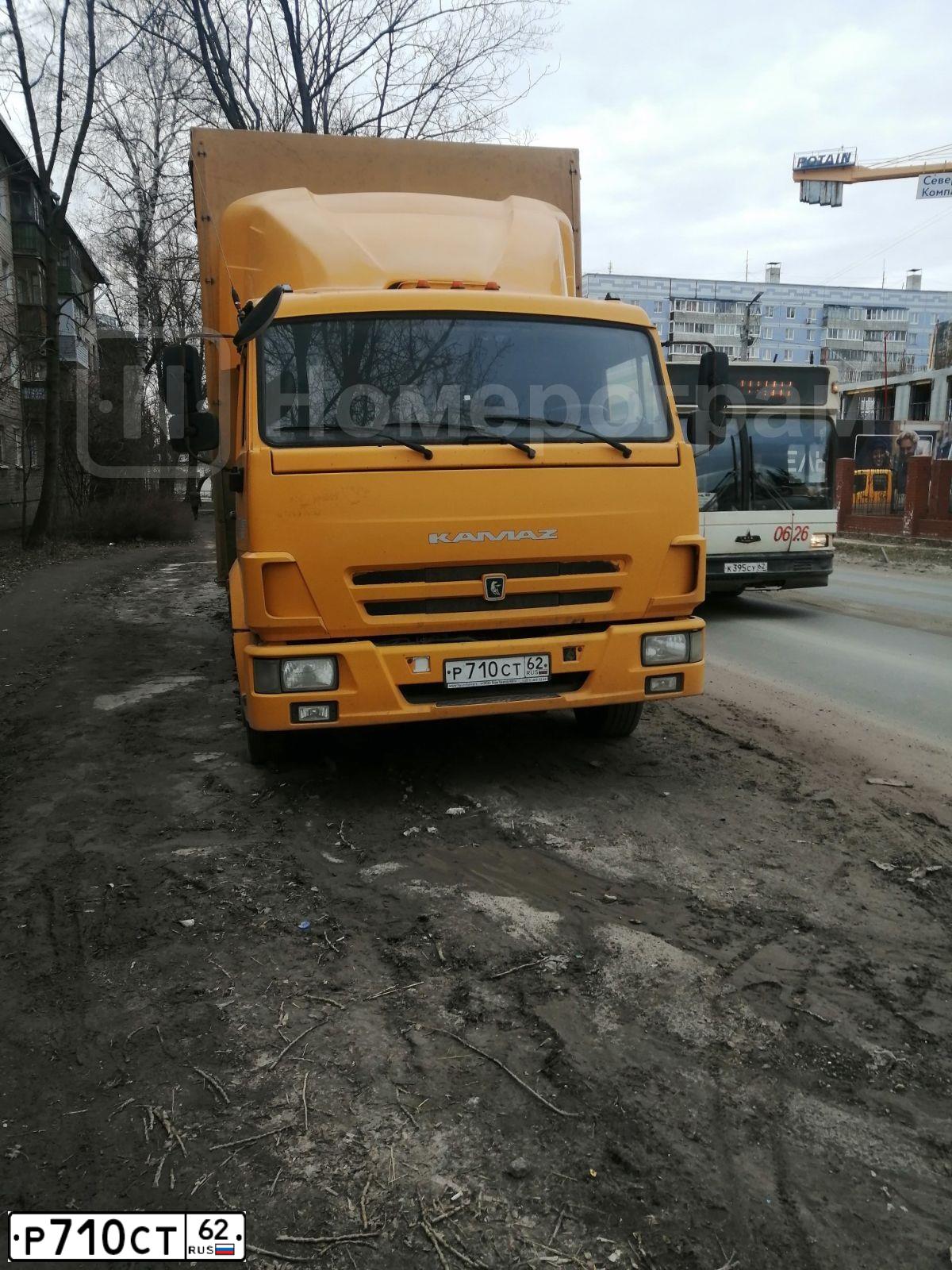 Фото автомобиля KAMAZ 4308, 2017 — госномер А164ОХ797. Цвет: ЖЕЛТЫЙ RAL 1033