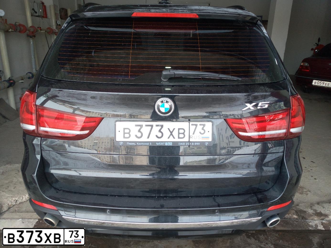 Фото автомобиля BMW X5, 2014 — госномер А264АА98. Цвет: ЧЕРНЫЙ