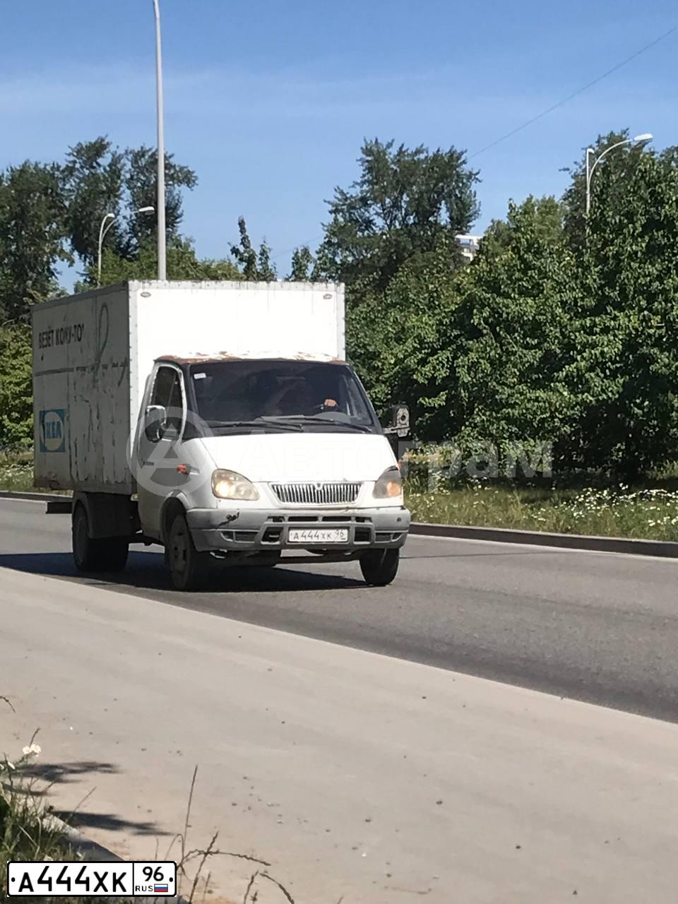 Фото автомобиля GAZ Z 3302 GAZEL, 2007 — госномер А444ХК96. Цвет: БЕЛЫЙ