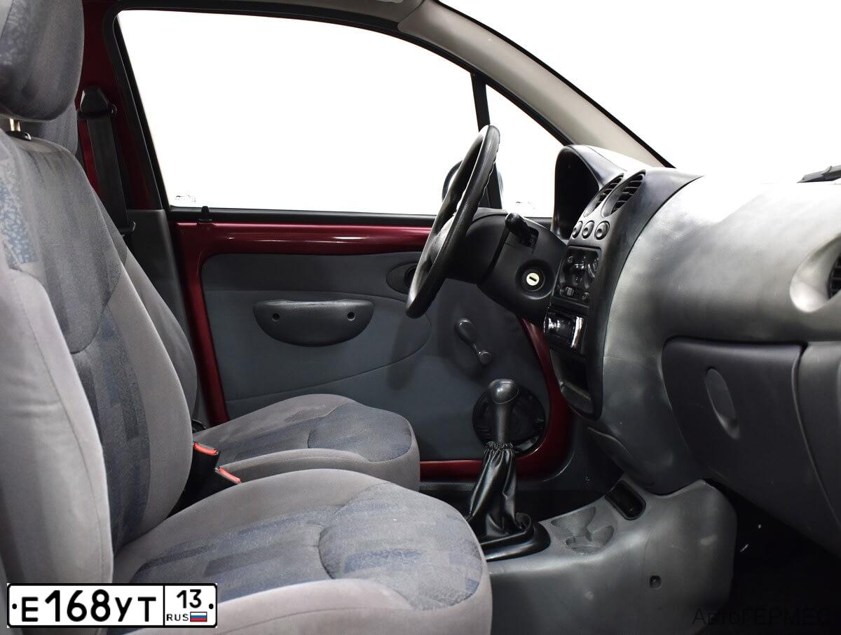 Фото автомобиля DAEWOO MATIZ, 2012 — госномер Е168УТ13. Цвет: СПЕЛАЯ ВИШНЯ
