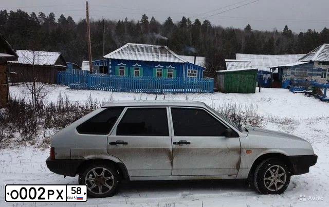 Фото автомобиля LADA 2109 SAMARA, 2000 — госномер Е742МС07. Цвет: СВЕТЛО-СЕРЕБРИСТЫЙ МЕТАЛЛ
