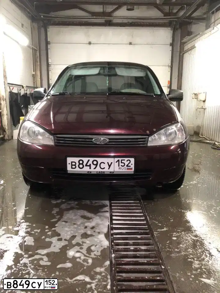 Фото автомобиля LADA 1118 KALINA, 2011 — госномер С321АХ152. Цвет: ТЕМНО-ВИШНЕВЫЙ