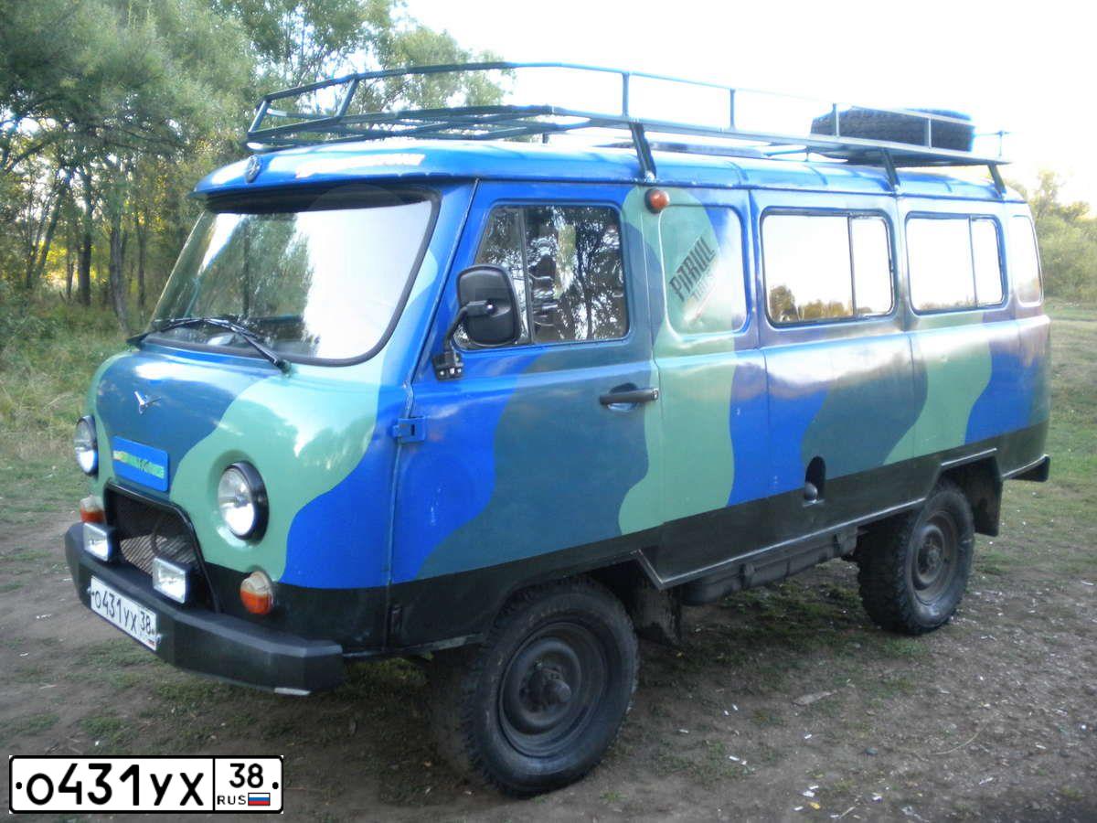 Фото автомобиля UAZ 3962, 2000 — госномер Е057НА86. Цвет: СИНЕ-ЗЕЛЕНО-СЕРЫЙ
