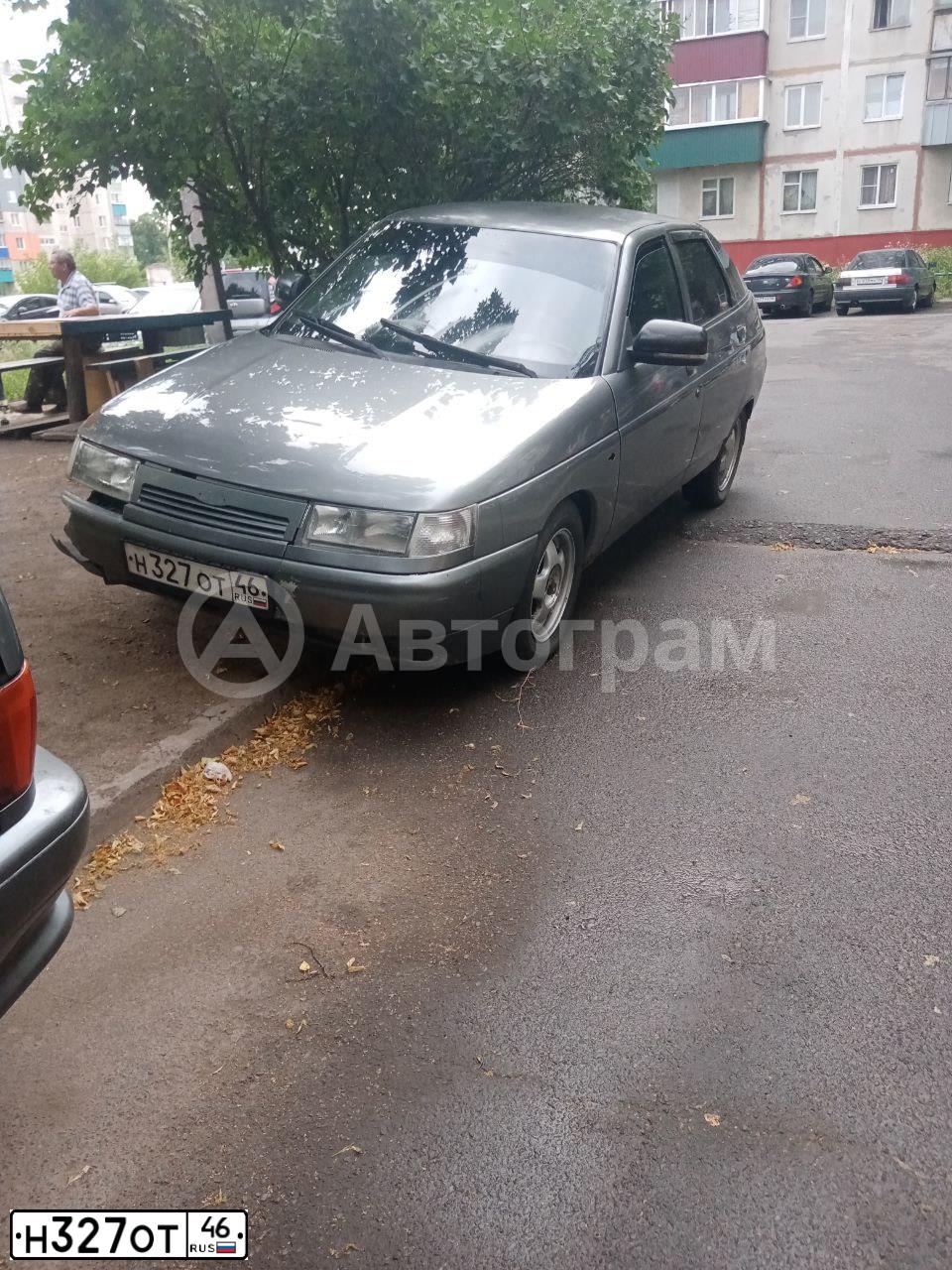 Фото автомобиля LADA 2112 LADA, 2007 — госномер М010ХВ46. Цвет: СРЕДНИЙ СЕРО-ЗЕЛЕНЫЙ МЕТ