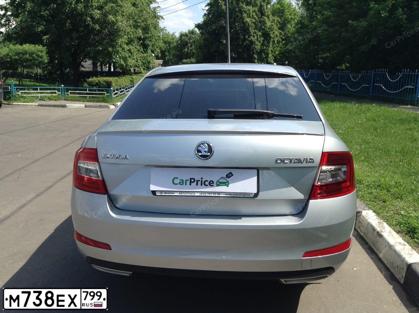 Фото автомобиля SKODA OCTAVIA, 2014 — госномер Р838СМ196. Цвет: СЕРЕБРИСТЫЙ