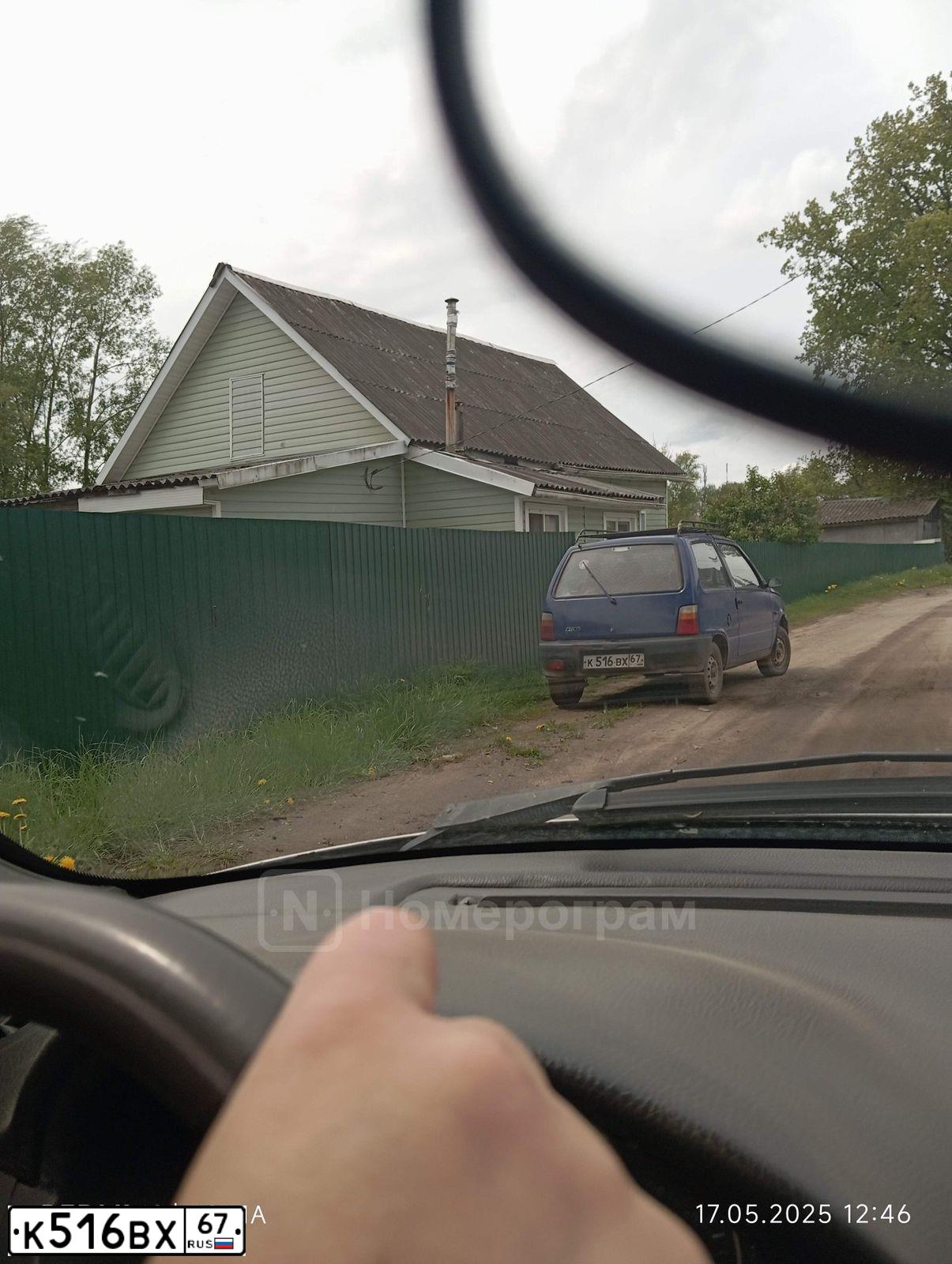Фото автомобиля SEAZ OKA, 2005 — госномер К516ВХ67. Цвет: СИНИЙ