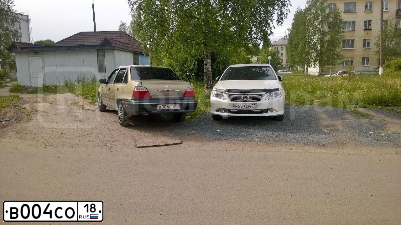 Фото автомобиля DAEWOO NEXIA, 2006 — госномер М791УЕ29. Цвет: ПЕСОЧНО-БЕЖЕВЫЙ