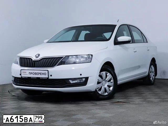 Фото автомобиля SKODA RAPID, 2017 — госномер Е369МУ142. Цвет: БЕЛЫЙ