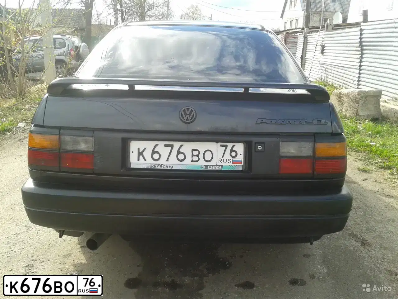Фото автомобиля VOLKSWAGEN PASSAT, 1991 — госномер У283ЕМ76
