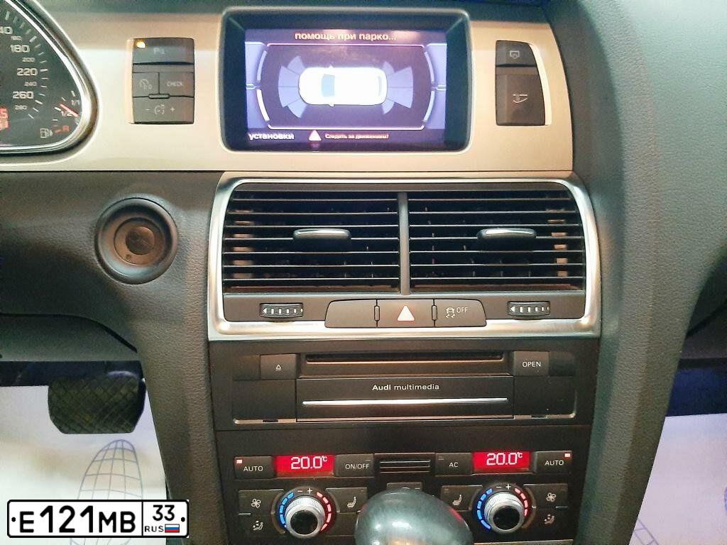 Фото автомобиля AUDI Q7, 2010 — госномер Х616МК31. Цвет: ЧЕРНЫЙ