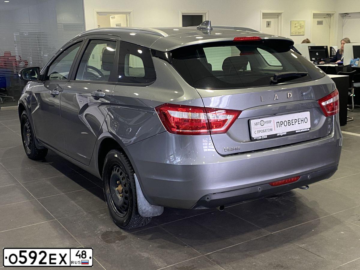Фото автомобиля LADA VESTA, 2019 — госномер М791ТО69. Цвет: Серый
