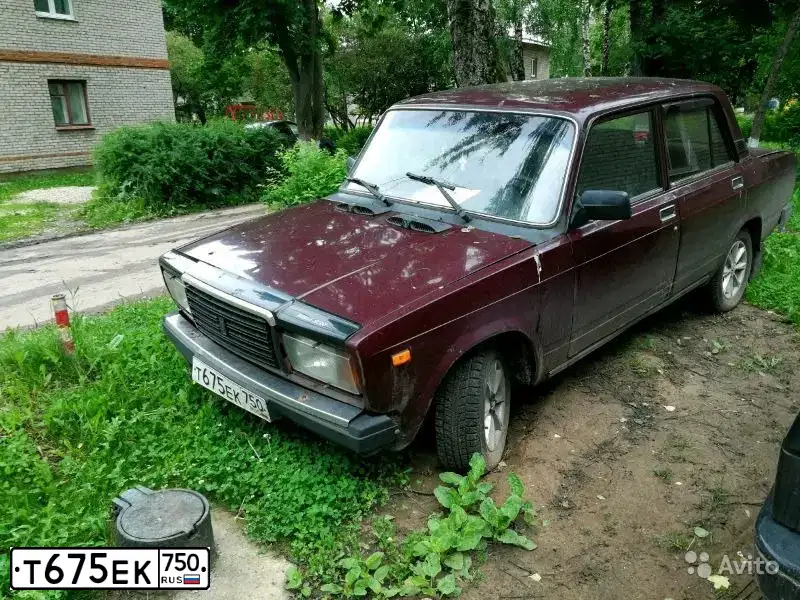 Фото автомобиля LADA 2107, 2007 — госномер У996ОР190. Цвет: ВИШНЕВЫЙ ТЕМНЫЙ