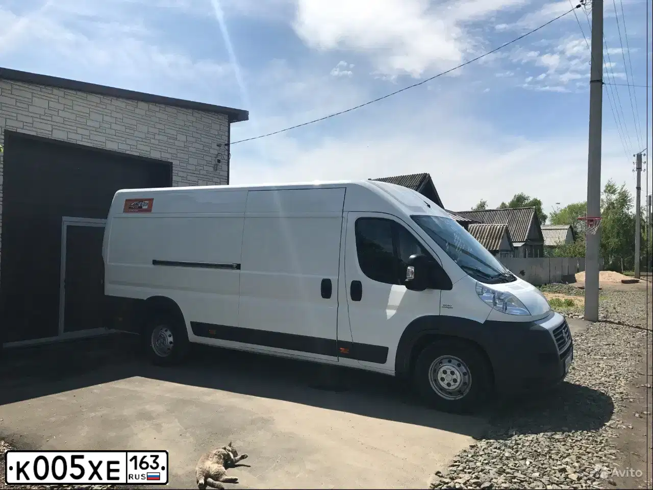 Фото автомобиля FIAT DUCATO, 2012 — госномер К005ХЕ163. Цвет: Белый