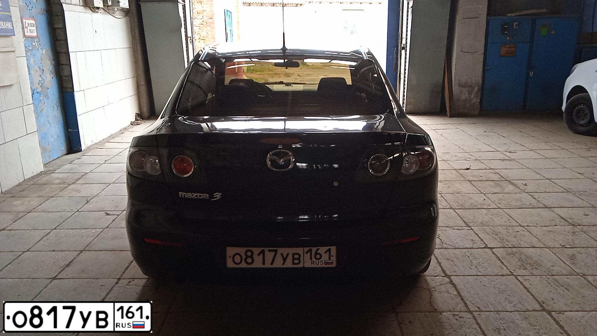 Фото автомобиля MAZDA 3, 2008 — госномер Н235АМ185