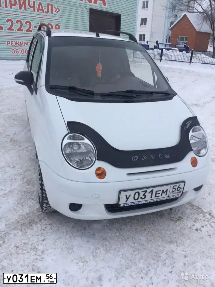 Фото автомобиля DAEWOO O MATIZ, 2013 — госномер Р497ТВ196. Цвет: БЕЛО-ДЫМЧАТЫЙ