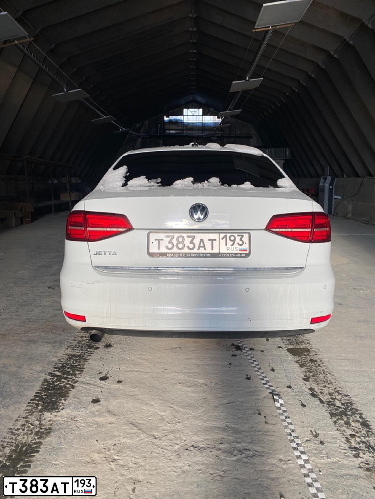 Фото автомобиля VOLKSWAGEN JETTA, 2016 — госномер Н757ЕЕ761