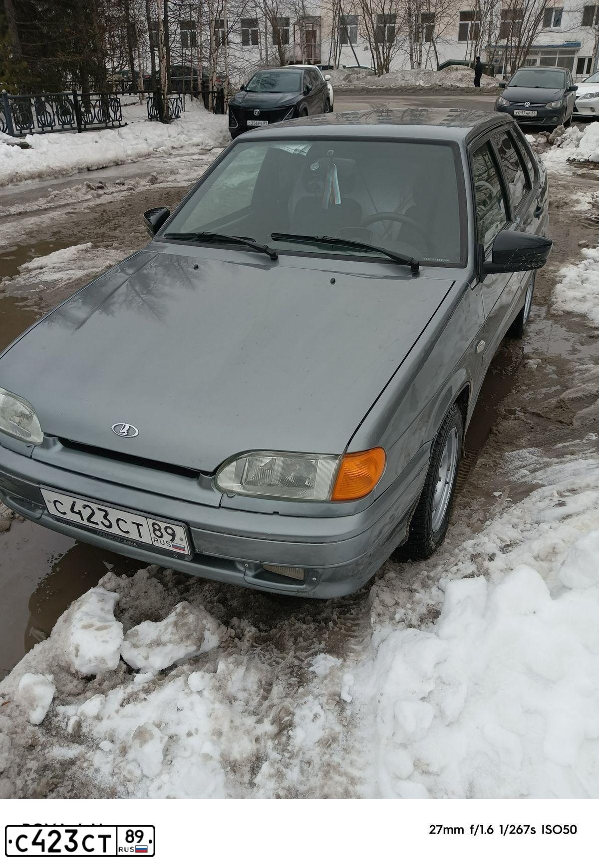 Фото автомобиля LADA 2115 SAMARA, 2011 — госномер К822РУ750. Цвет: СЕРЫЙ