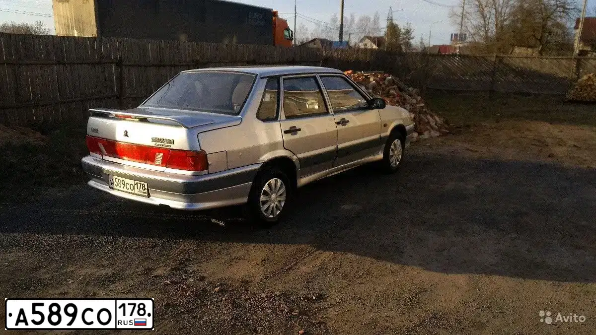 Фото автомобиля LADA 2115 SAMARA, 2007 — госномер К039КЕ53. Цвет: Светло-Серебристый металлик