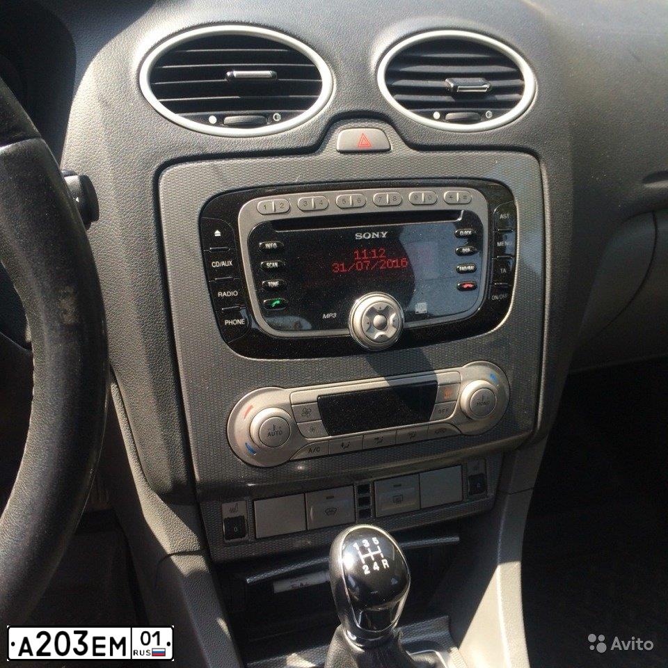 Фото автомобиля FORD FOCUS, 2010 — госномер В191МВ07. Цвет: ЧЕРНЫЙ