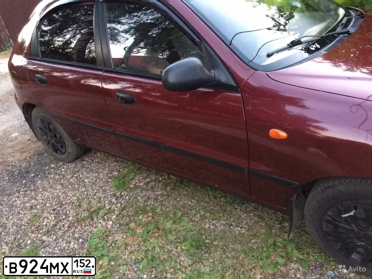 Фото автомобиля ZAZ CHANCE, 2009 — госномер В924МХ152. Цвет: БОРДОВЫЙ
