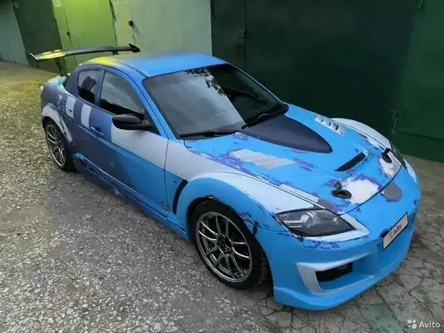 Фото автомобиля MAZDA RX-8, 2004 — госномер К079РМ198. Цвет: СЕРЫЙ