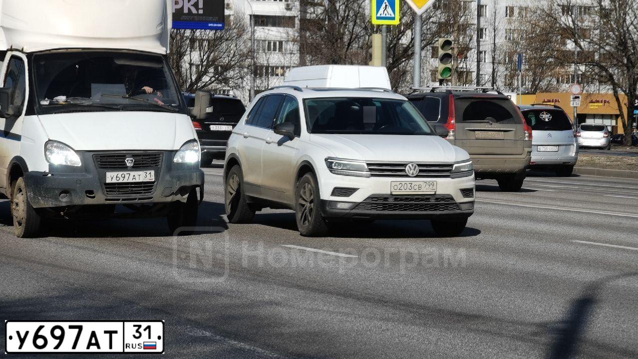Фото автомобиля GAZ 3302 GAZEL, 2008 — госномер У697АТ31. Цвет: Белый