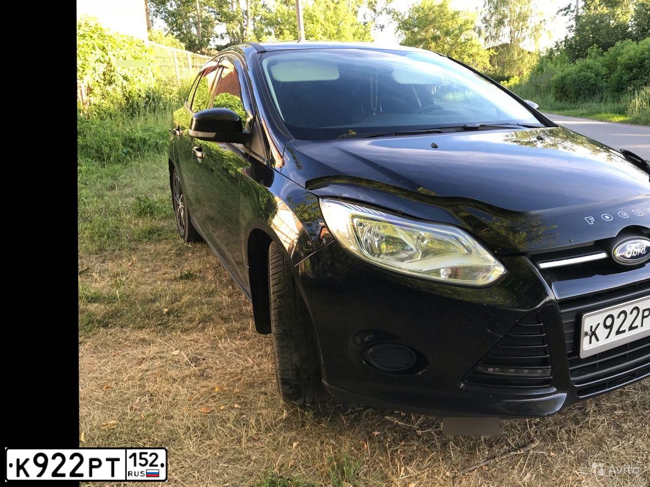 Фото автомобиля FORD FOCUS, 2012 — госномер М945ТТ790. Цвет: ЧЕРНЫЙ