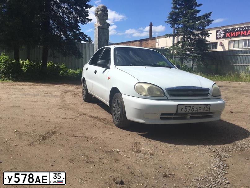 Фото автомобиля CHEVROLET LANOS, 2008 — госномер В503ВА180