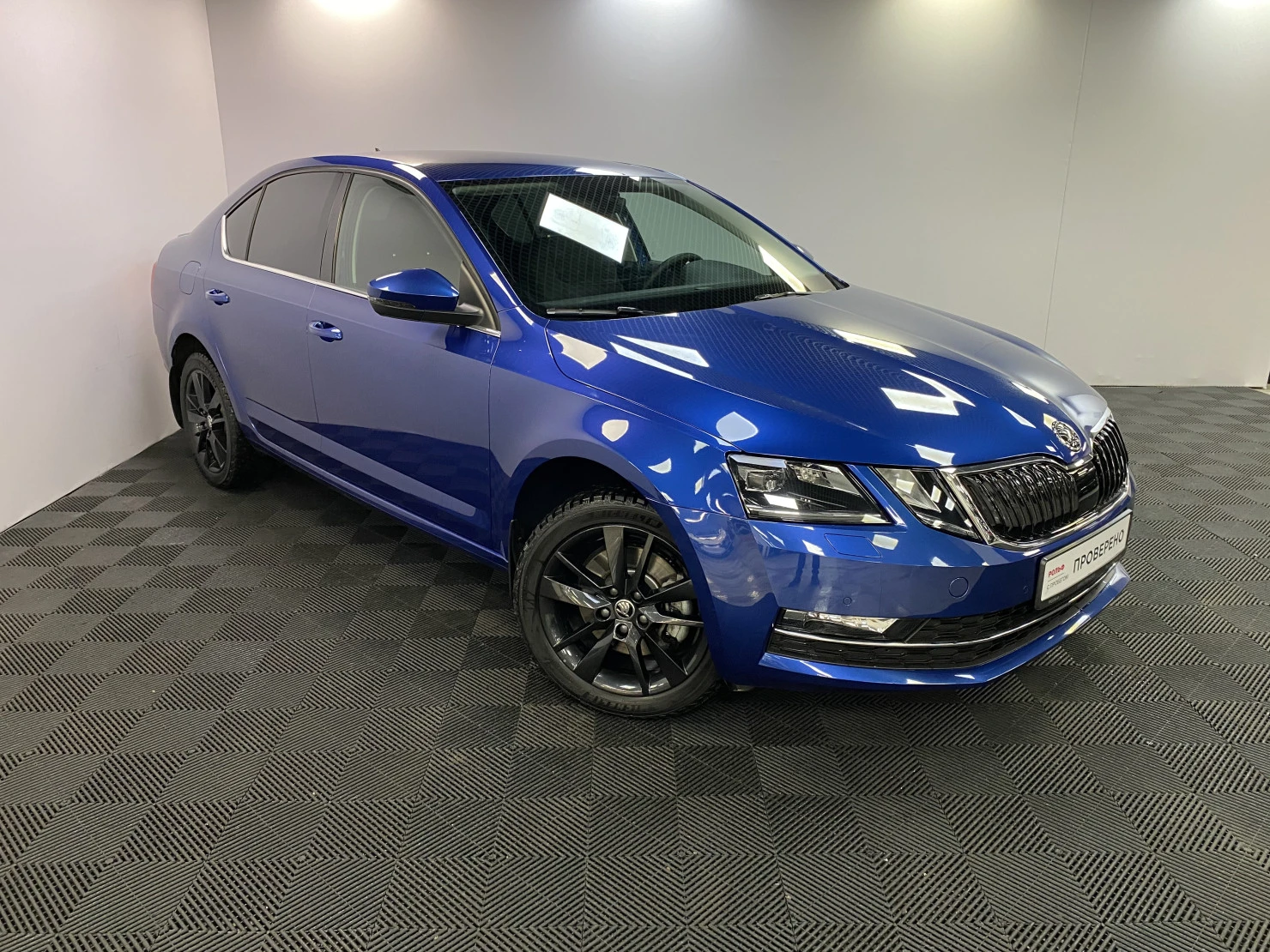Фото автомобиля SKODA OCTAVIA, 2014 — госномер М296НМ21. Цвет: Белый