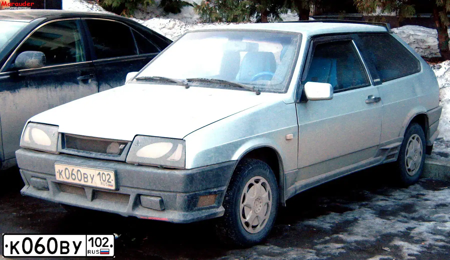 Фото автомобиля LADA 2108 SAMARA, 2001 — госномер К060ВУ102. Цвет: ОПАЛ