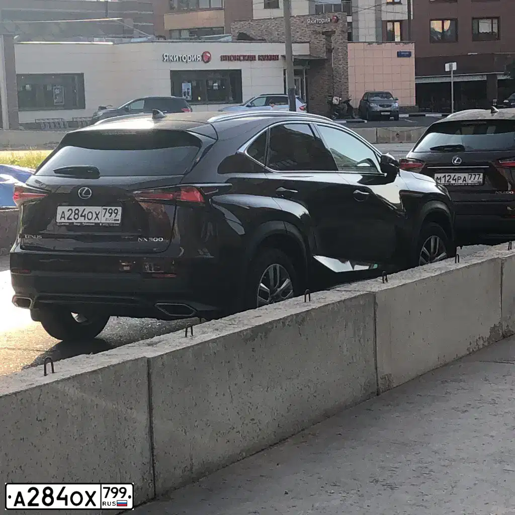 Фото автомобиля LEXUS S NX, 2019 — госномер А284ОХ799. Цвет: Коричневый