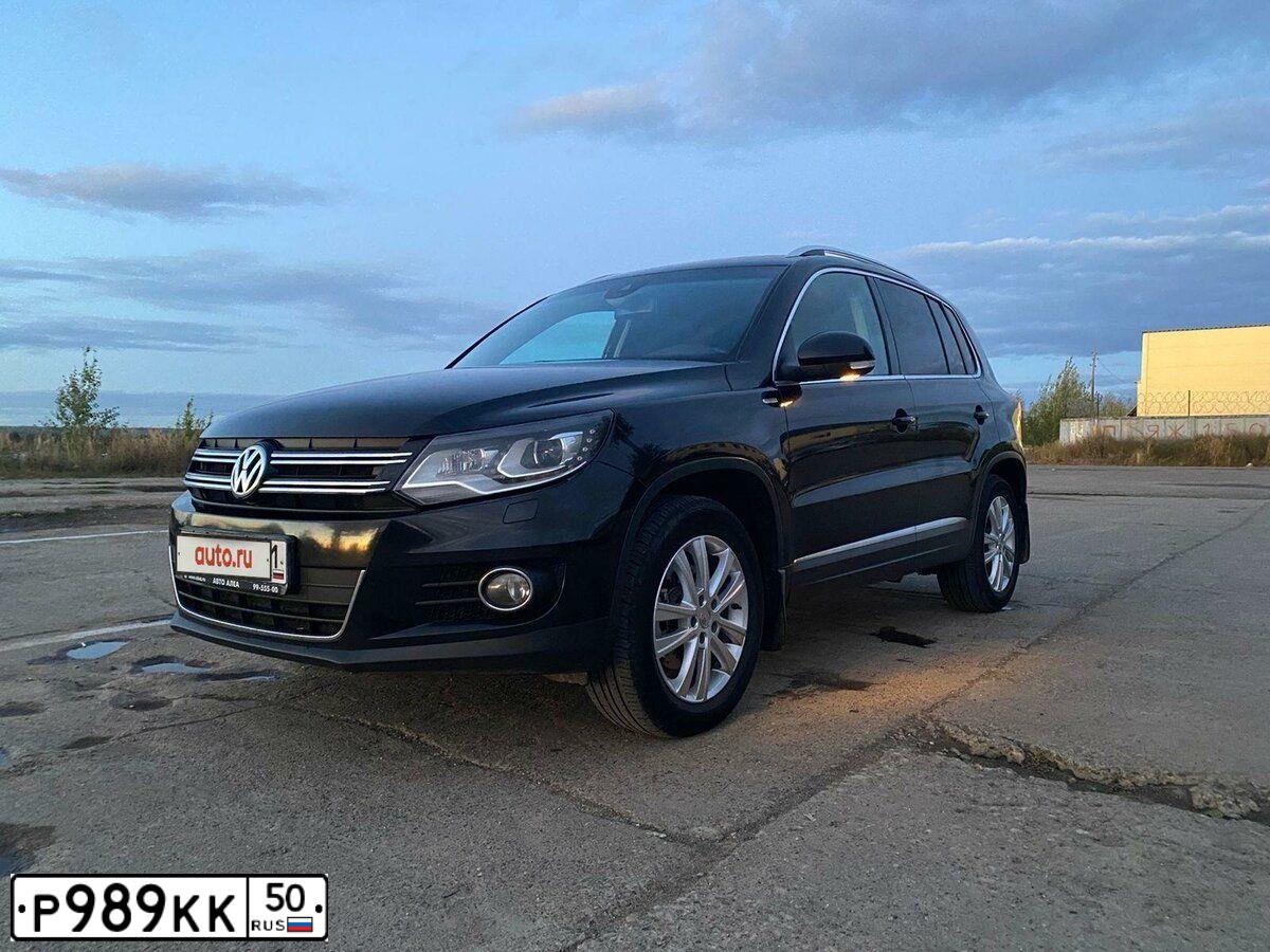 Фото автомобиля VOLKSWAGEN TIGUAN, 2013 — госномер Х239ХО12. Цвет: ЧЕРНЫЙ