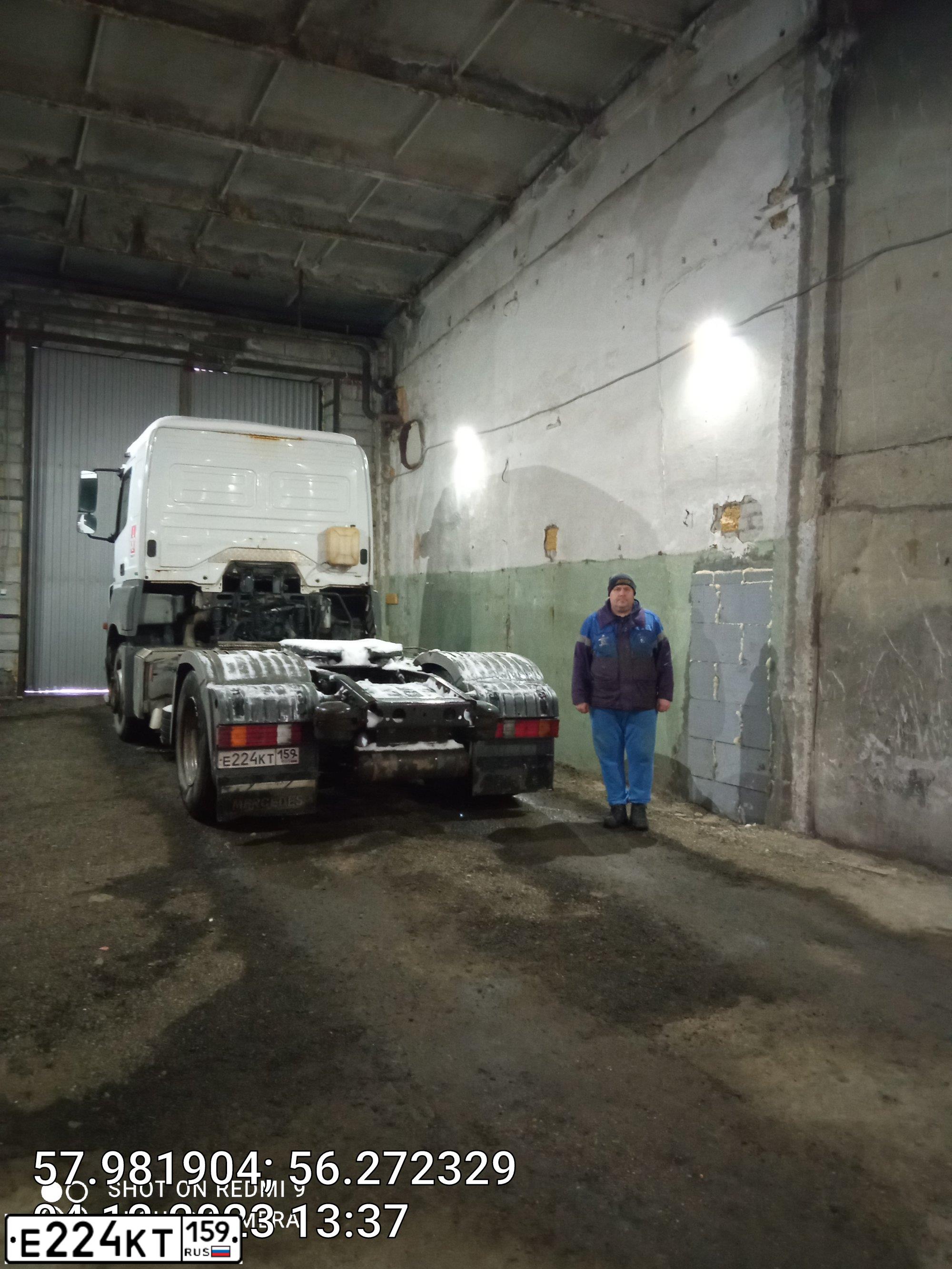 Фото автомобиля MERCEDES AXOR, 2013 — госномер Е224КТ159