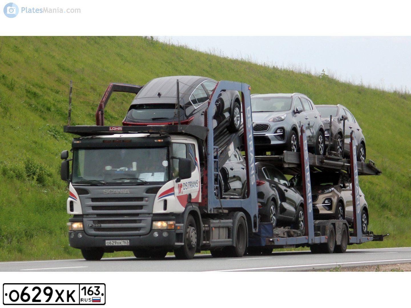 Фото автомобиля SCANIA P340, 2006 — госномер М443НО138. Цвет: Белый