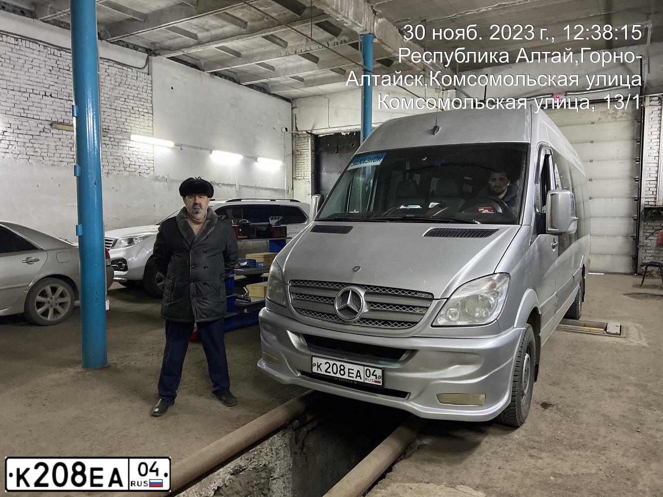Фото автомобиля MERCEDES-BENZ SPRINTER, 2011 — госномер Т525ВМ323