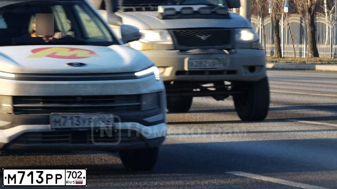 Фото автомобиля BMW X6, 2008 — госномер М713РР702. Цвет: ТЕМНО-КРАСНЫЙ