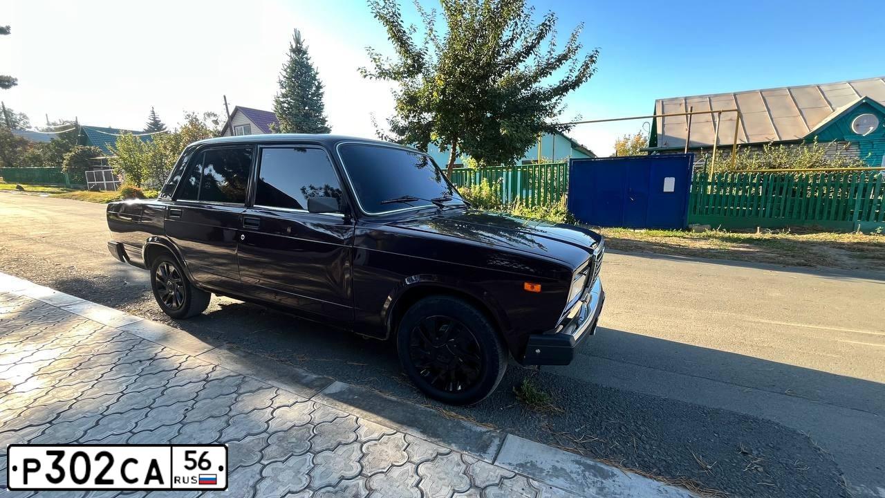 Фото автомобиля LADA 2107, 2009 — госномер Р302СА56
