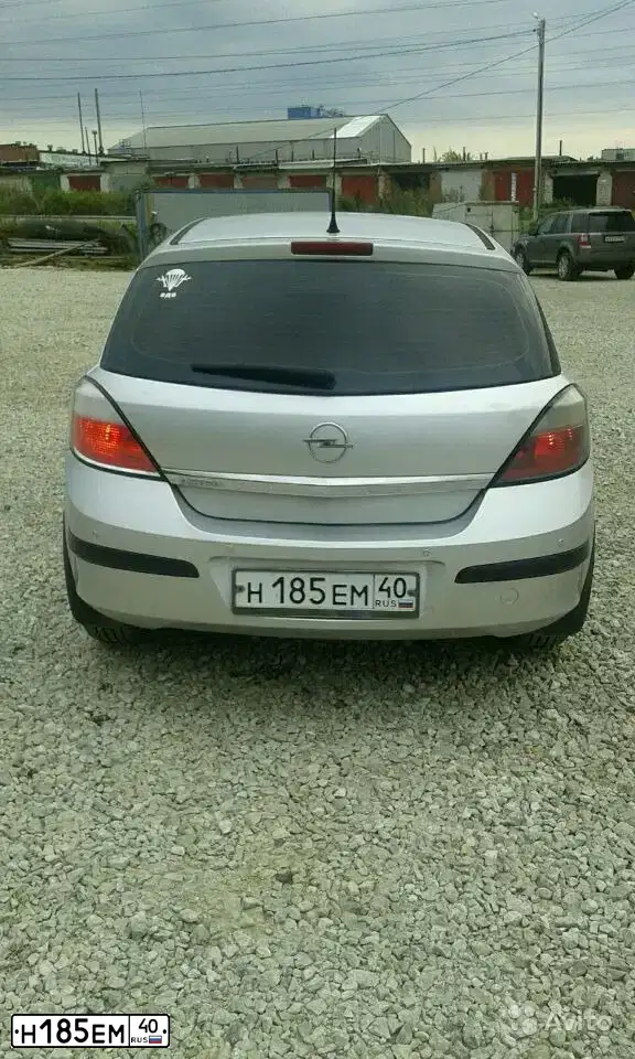 Фото автомобиля OPEL ASTRA, 2005 — госномер Т113ХА71. Цвет: серебристый