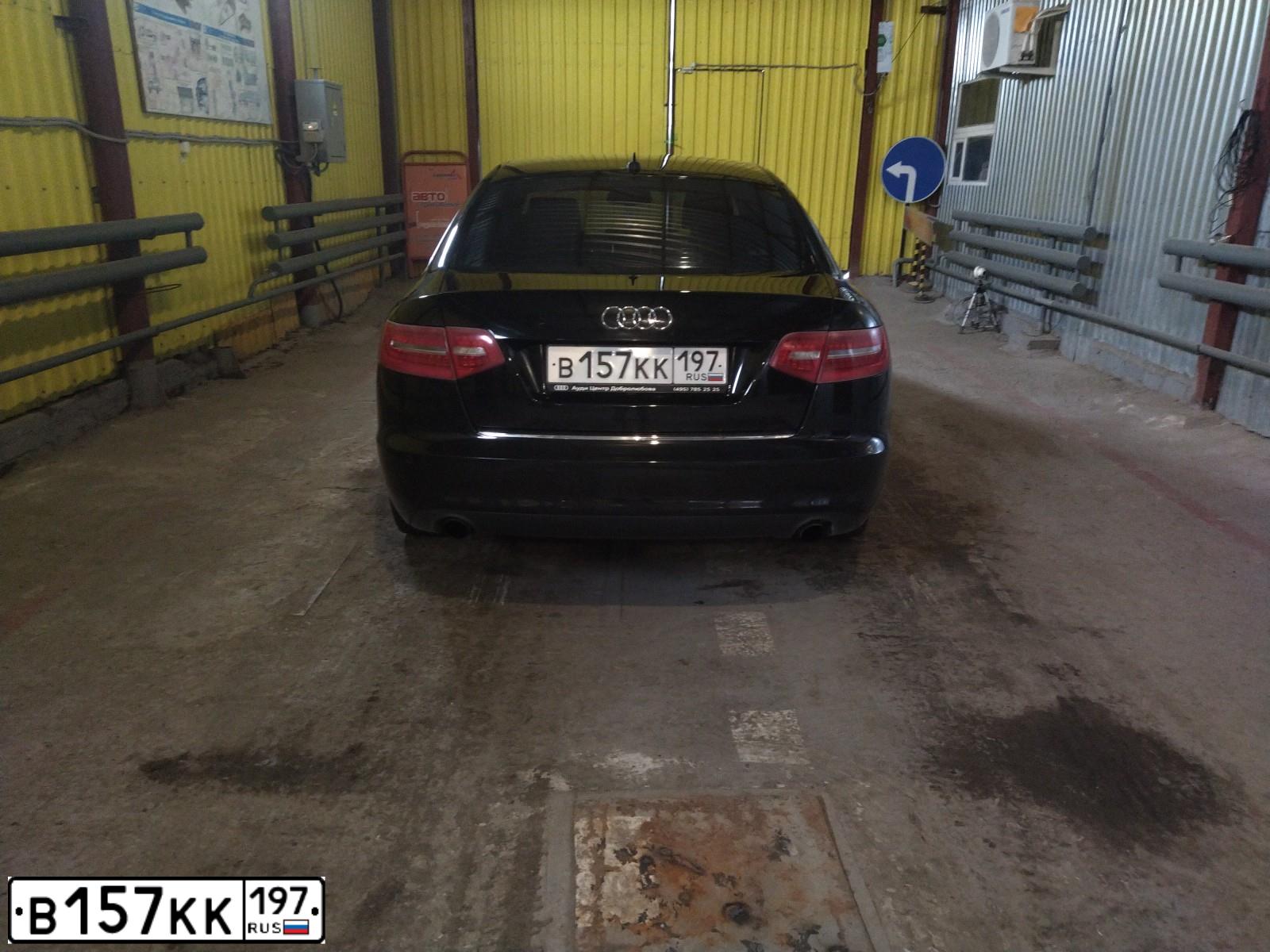 Фото автомобиля AUDI A6, 2010 — госномер В157КК197. Цвет: ЧЕРНЫЙ
