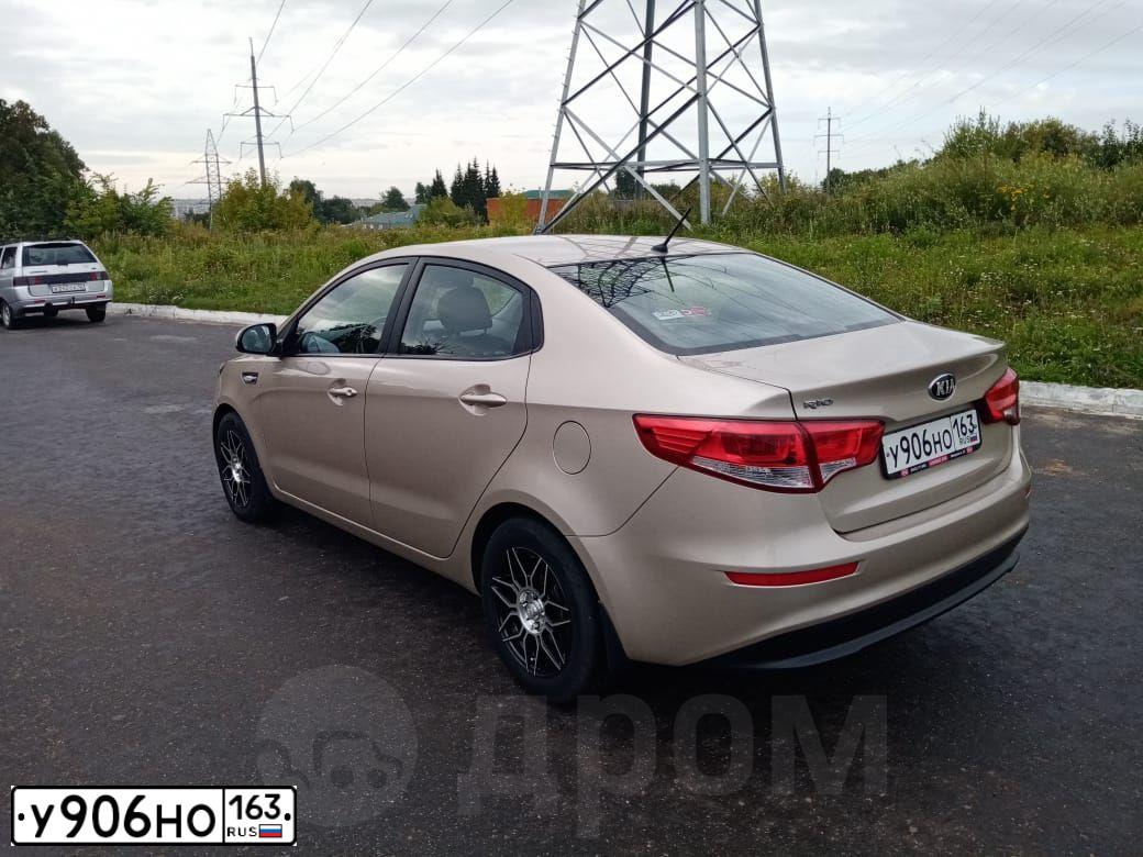 Фото автомобиля KIA RIO, 2015 — госномер У906НО163