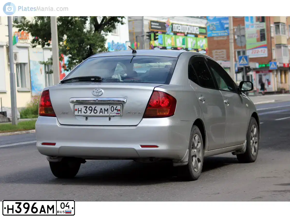 Фото автомобиля TOYOTA ALLION, 2002 — госномер Т324ОХ42