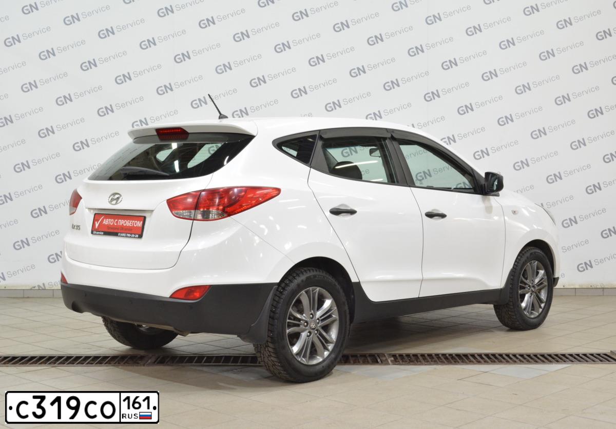Фото автомобиля HYUNDAI IX35, 2013 — госномер С319СО161. Цвет: БЕЛЫЙ