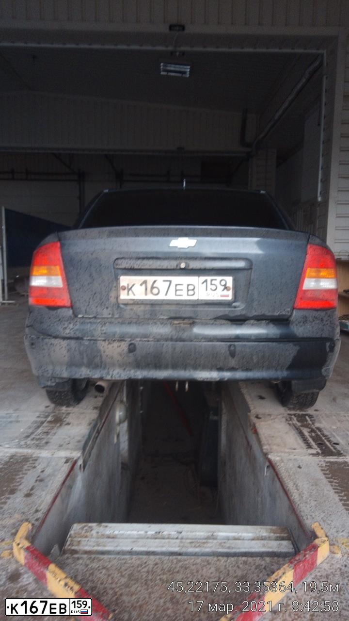 Фото автомобиля CHEVROLET VIVA, 2007 — госномер В303КТ92