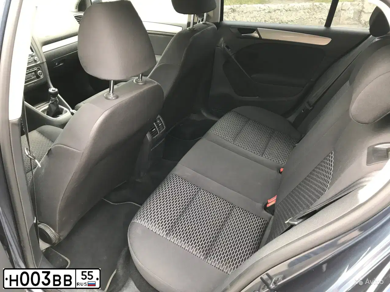 Фото автомобиля VOLKSWAGEN GOLF, 2011 — госномер Т495ХМ55. Цвет: Серо-Синий