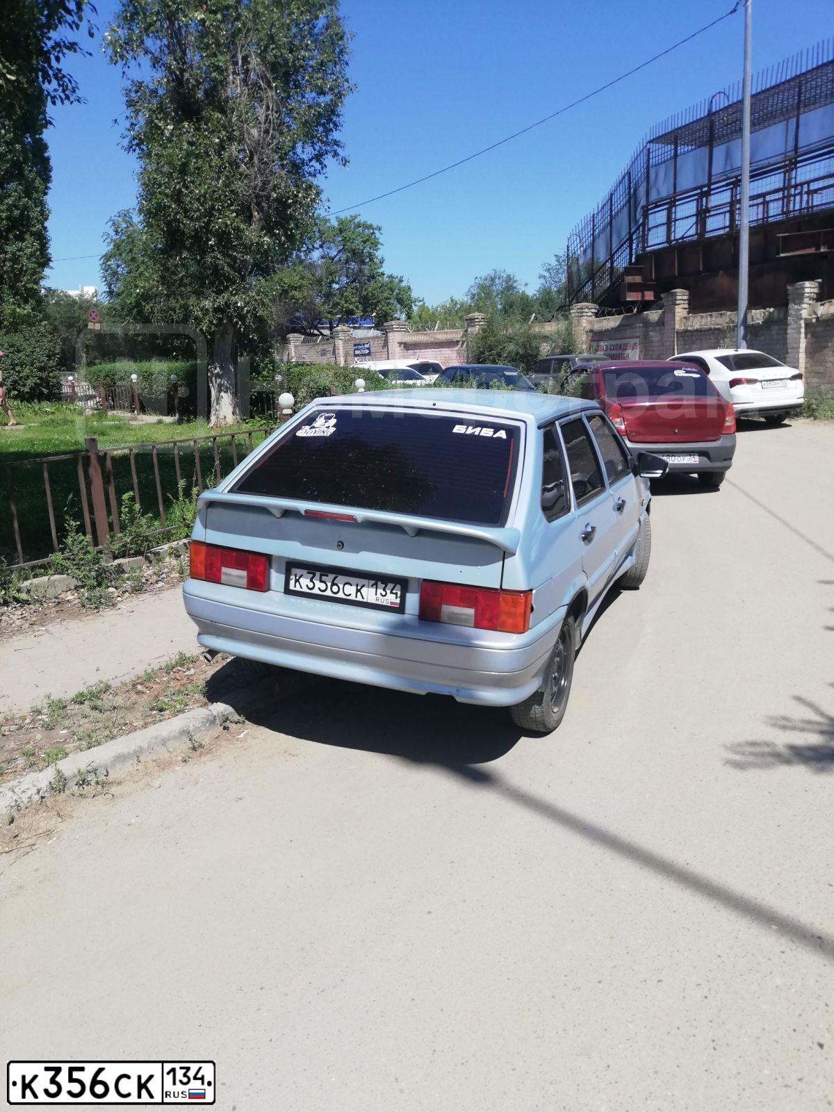 Фото автомобиля LADA 2114 SAMARA, 2004 — госномер К356СК134. Цвет: СЕРЕБРИСТО ЖЕЛТЫЙ