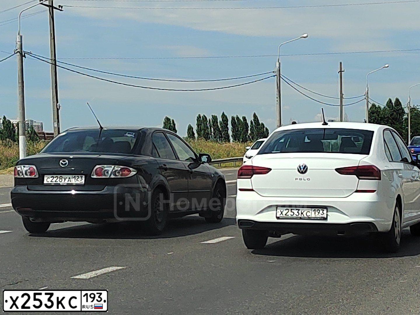 Фото автомобиля VOLKSWAGEN Polo, 2020 — госномер Х253КС193