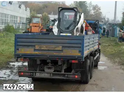 Фото автомобиля KAMAZ 65117 /6X4/, 2012 — госномер К024ЕА790. Цвет: синий