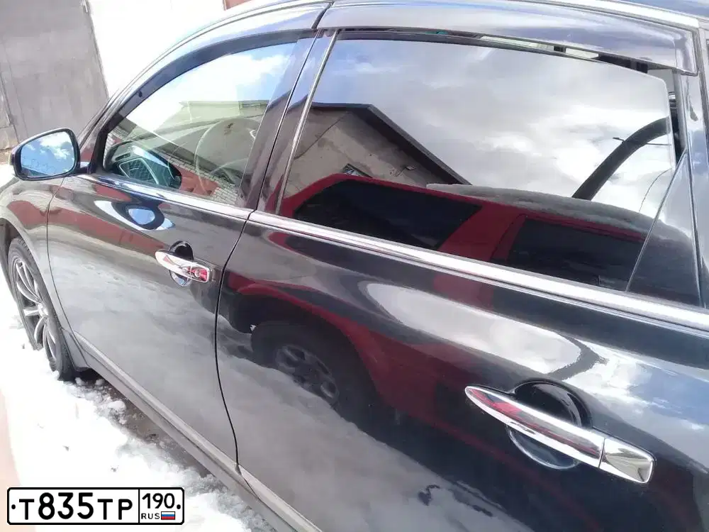 Фото автомобиля NISSAN TEANA, 2012 — госномер О313ОК799. Цвет: ЧЕРНЫЙ