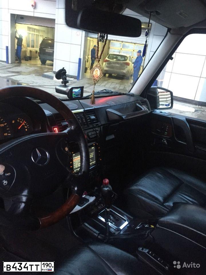 Фото автомобиля MERCEDES G-KLASSE, 2005 — госномер В434ТТ190. Цвет: ЧЕРНЫЙ